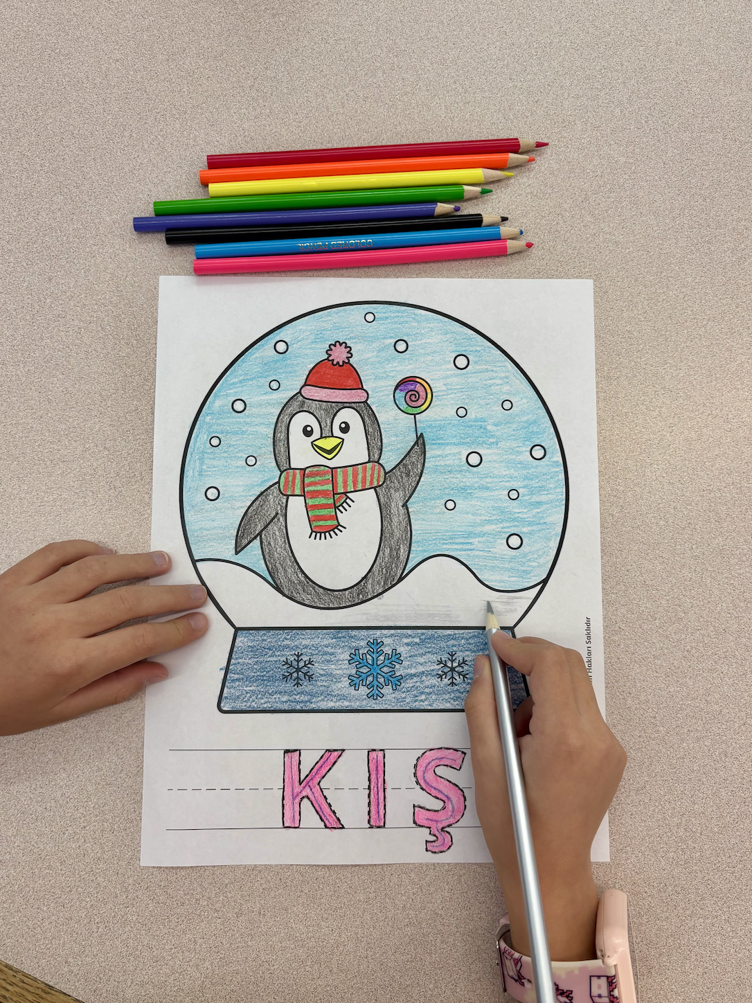 Yazdırılabilir "Eğlenceli KIŞ" Paketi